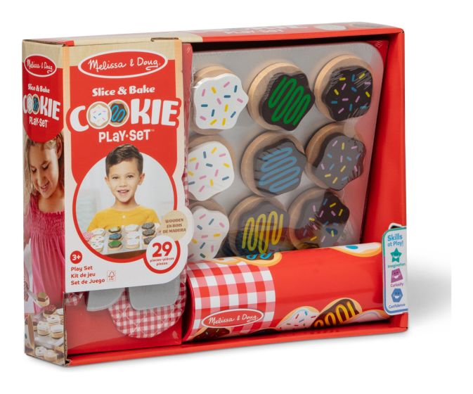 Melissa & Doug - Wooden Cookie Set