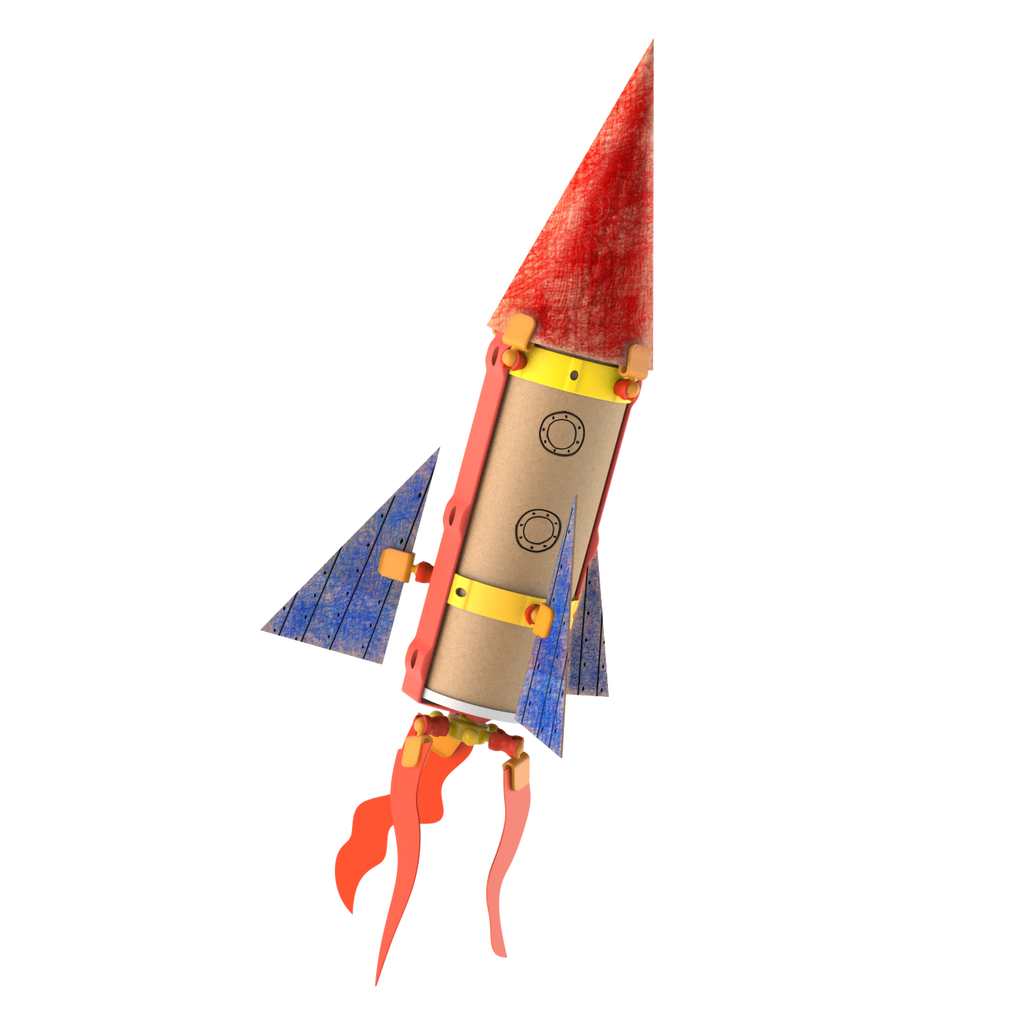 Oddy Arts and Crafts Spaceship Building Kit
