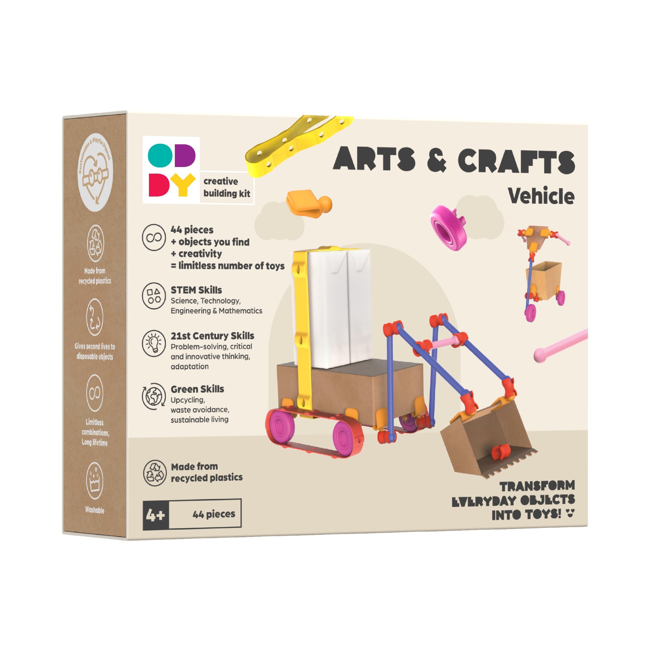 Oddy Arts and Crafts Vehicle Building Kit