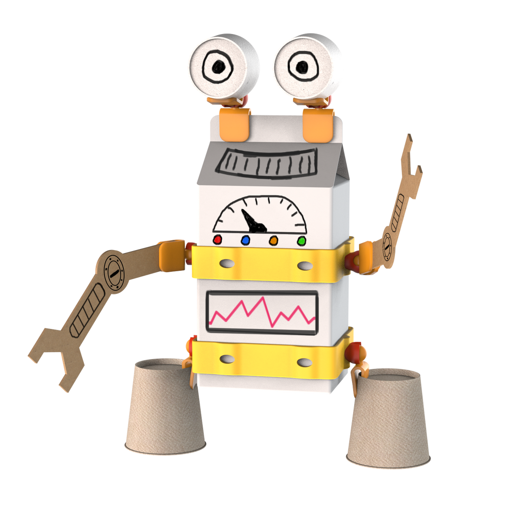 Oddy Arts and Crafts Robot Building Kit