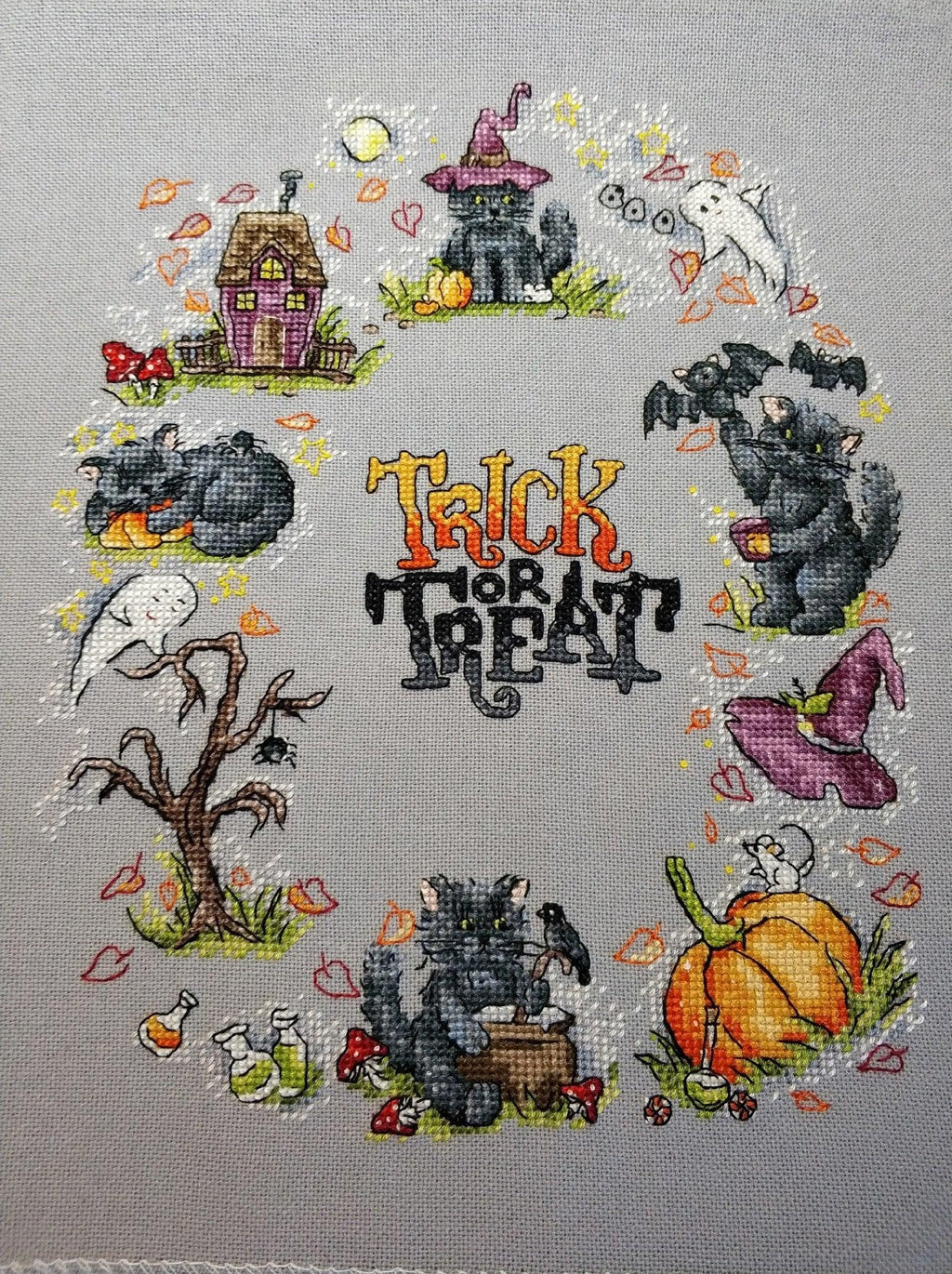 Halloween - PDF Cross Stitch Pattern