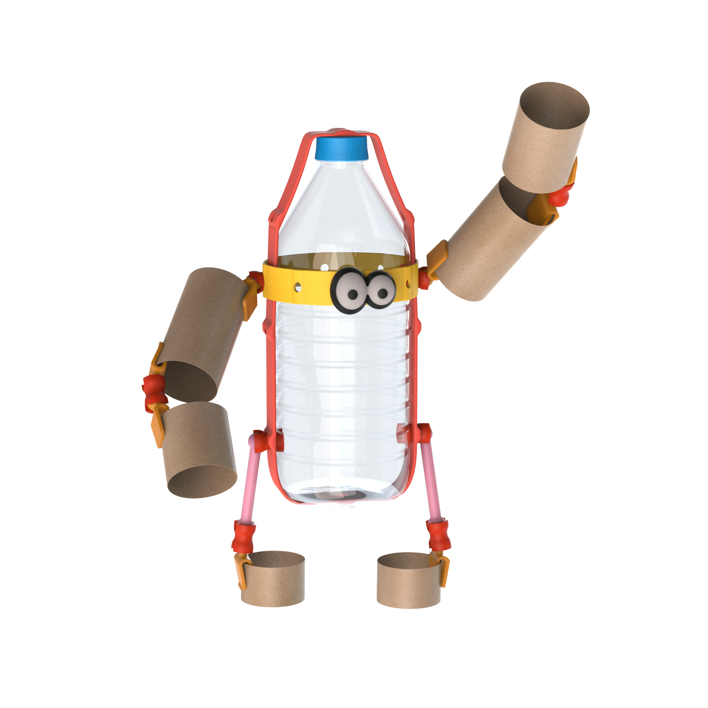 Oddy Arts and Crafts Robot Building Kit