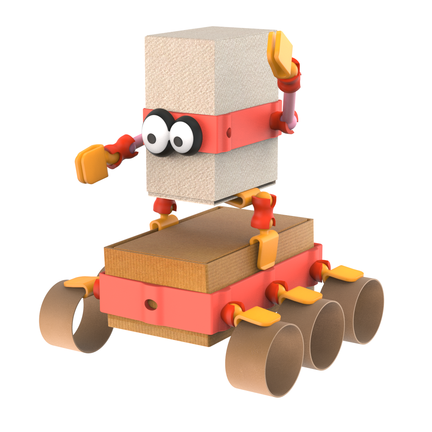 Oddy Arts and Crafts Robot Building Kit