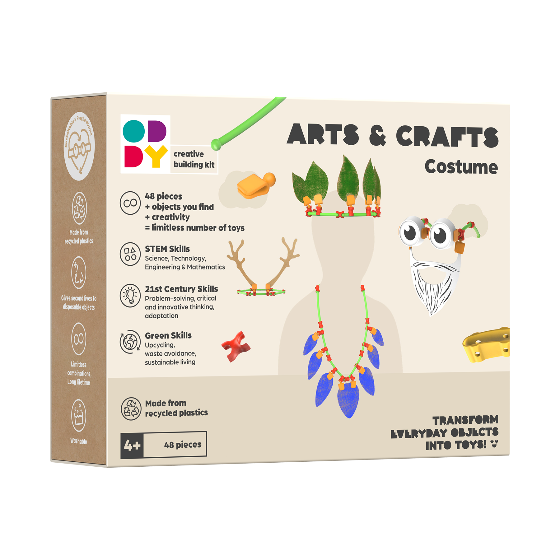 Oddy Arts and Crafts Costume Building Kit
