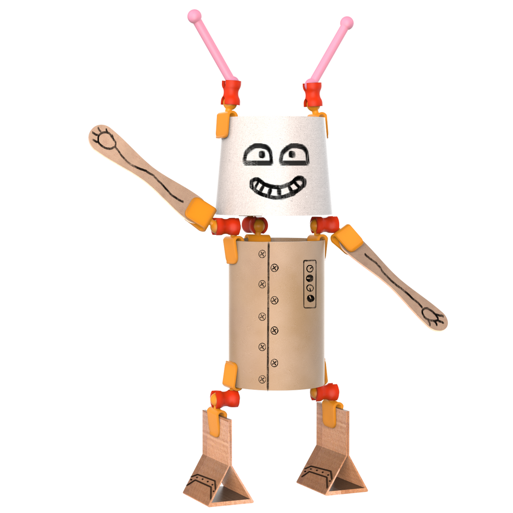Oddy Arts and Crafts Robot Building Kit