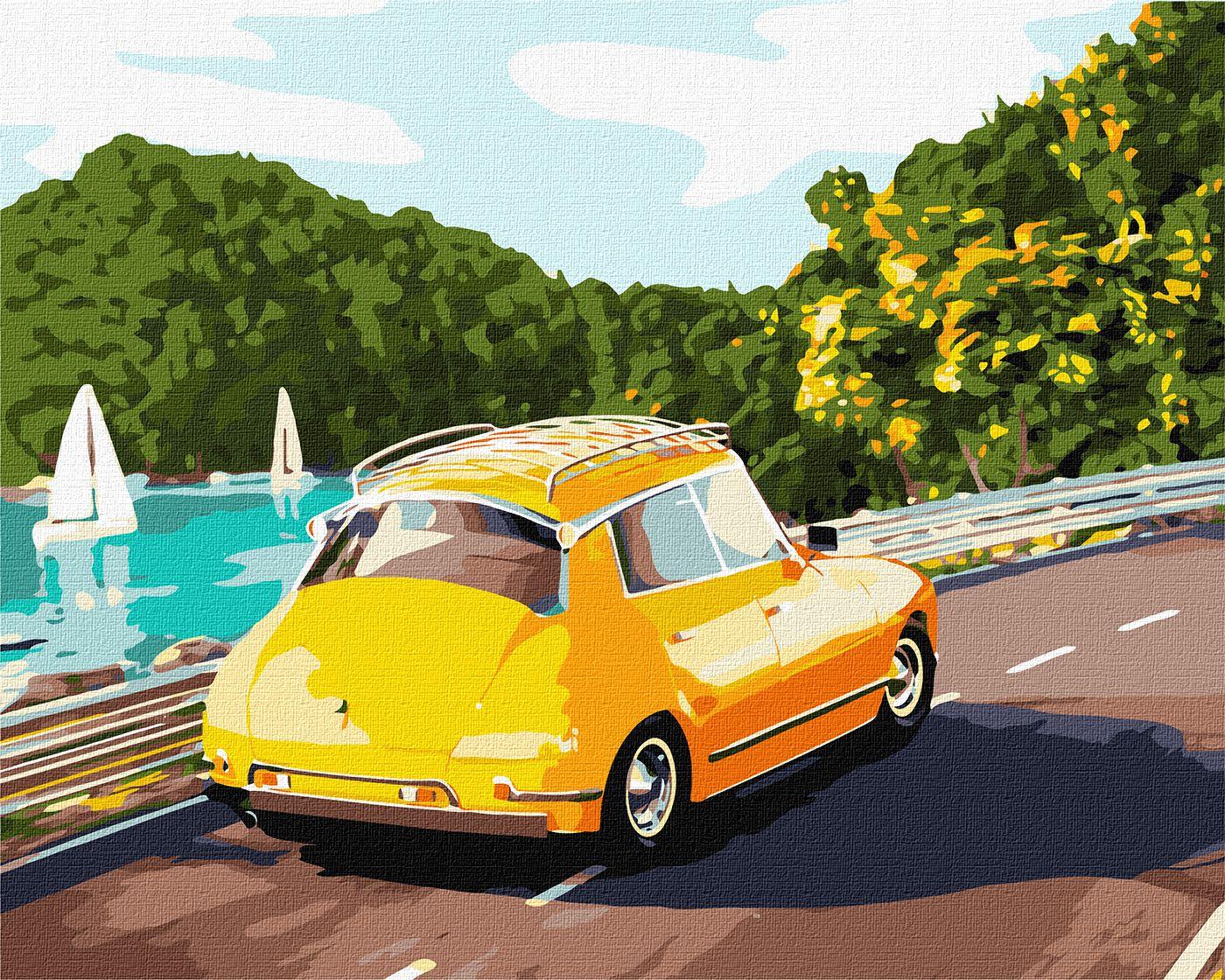 Painting by Numbers kit Bright journey KHO2523