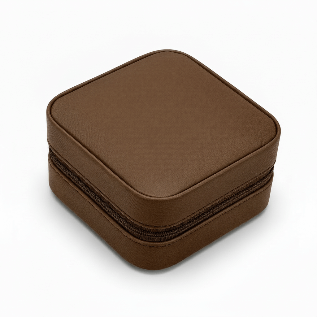 personalized travel jewelry box Laserable Leatherette Jewelry Box