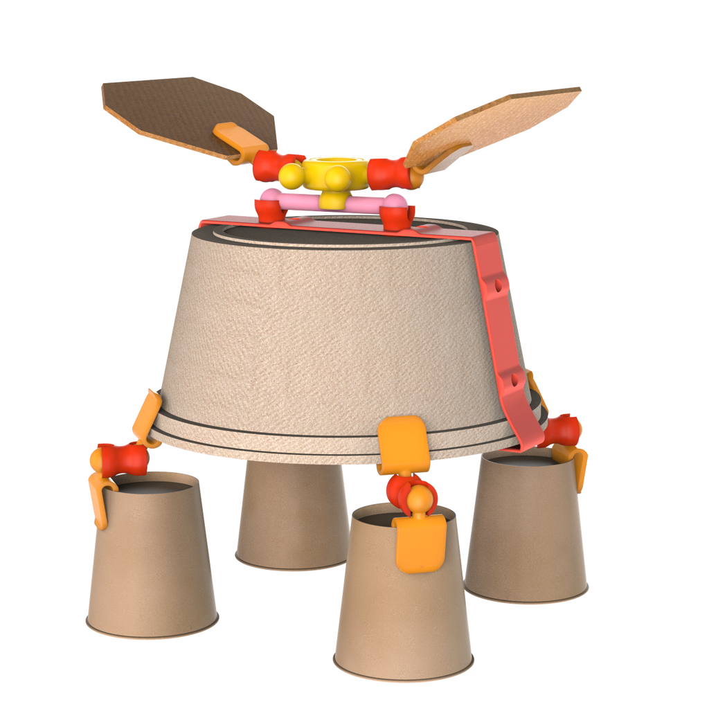 Oddy Arts and Crafts Spaceship Building Kit