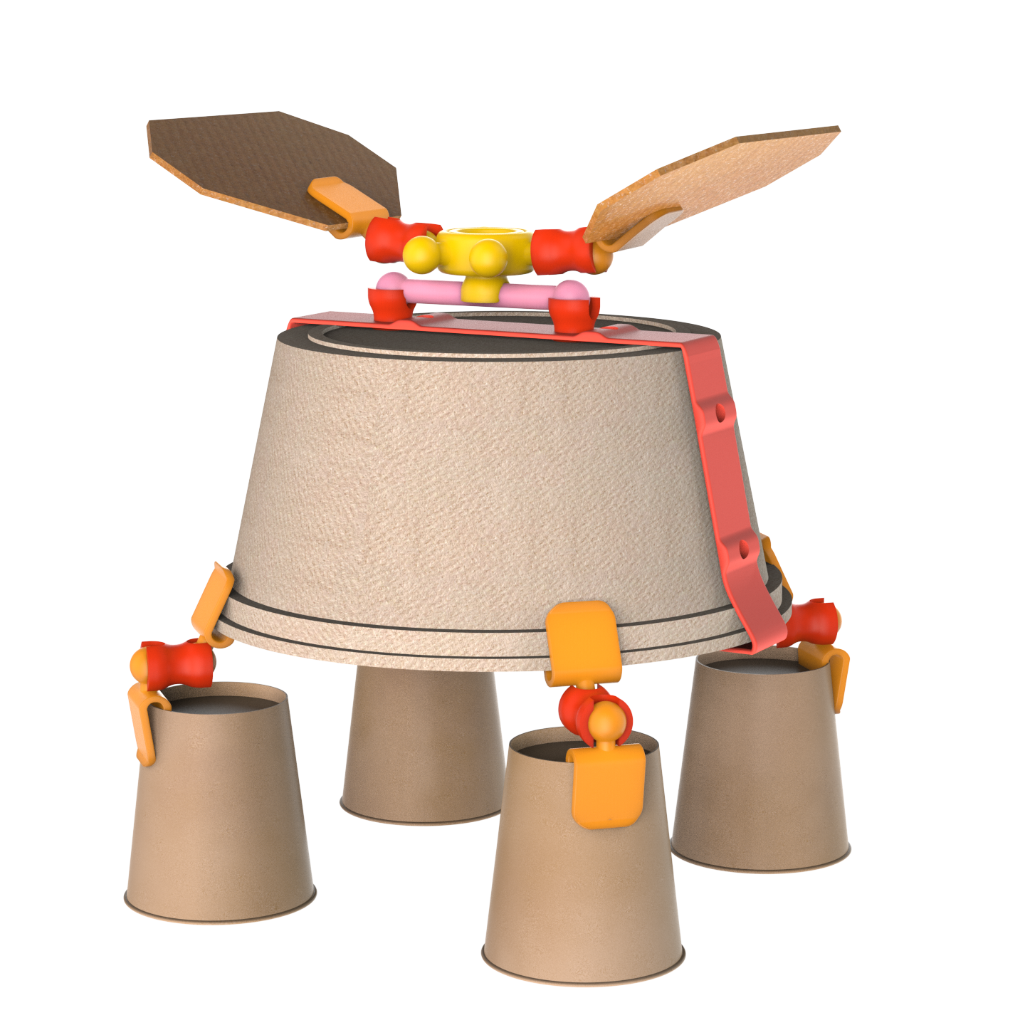 Oddy Arts and Crafts Spaceship Building Kit