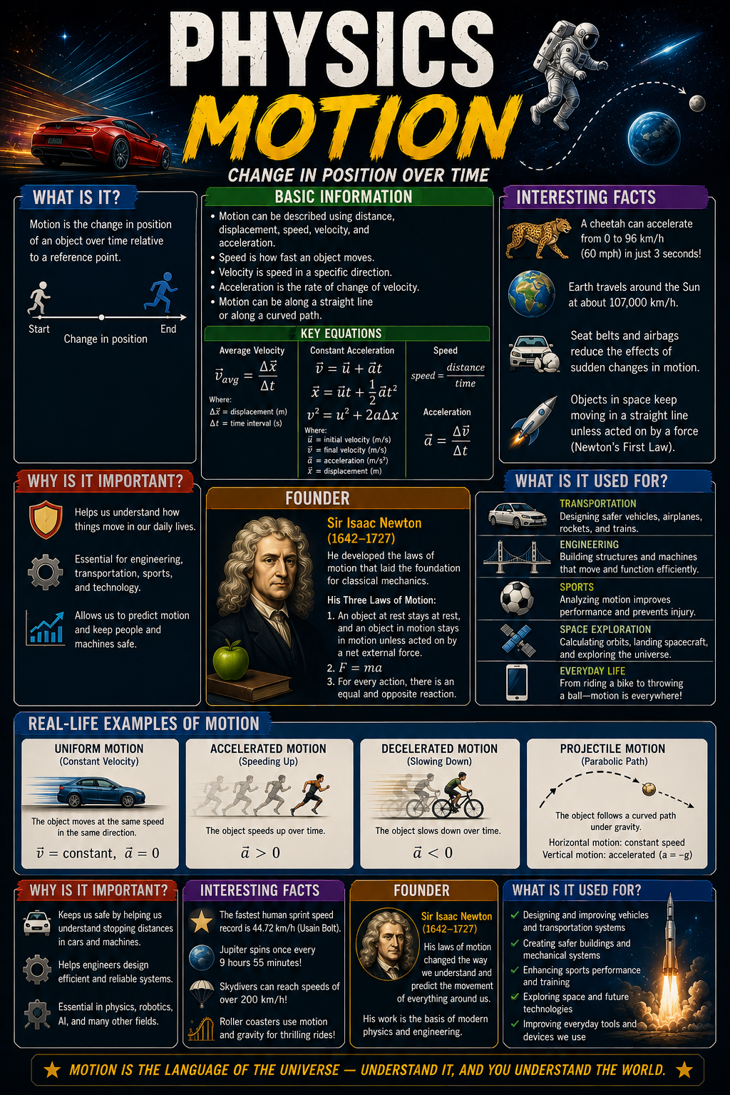 Physics Poster Set
