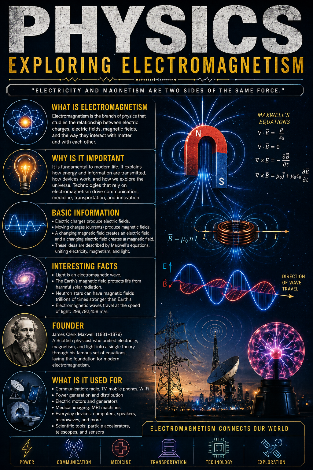 Physics Poster Set