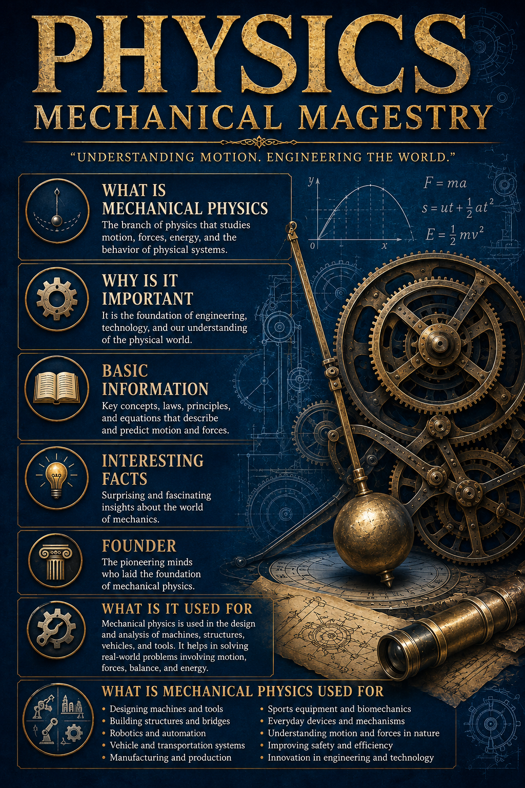Physics Poster Set