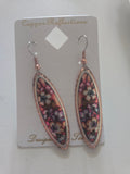 Handmade Copper Dangle Earrings