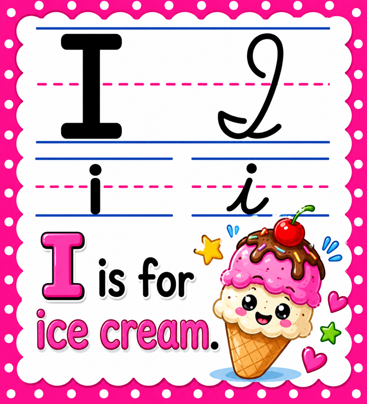 Alphabet for teaching