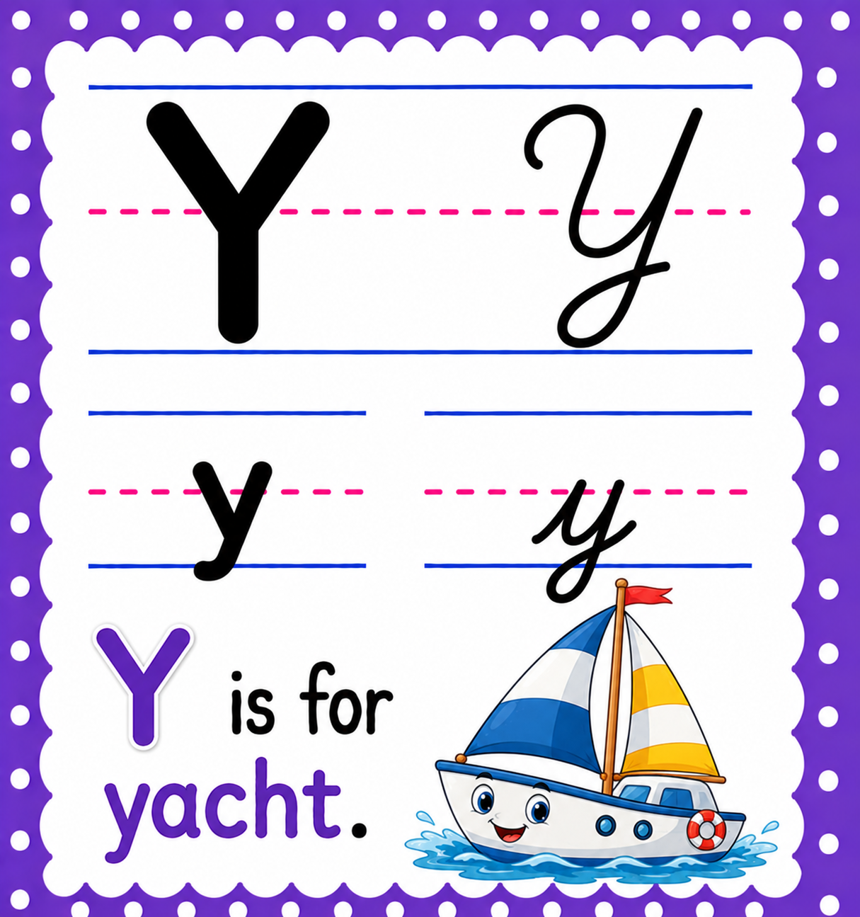 Alphabet for teaching