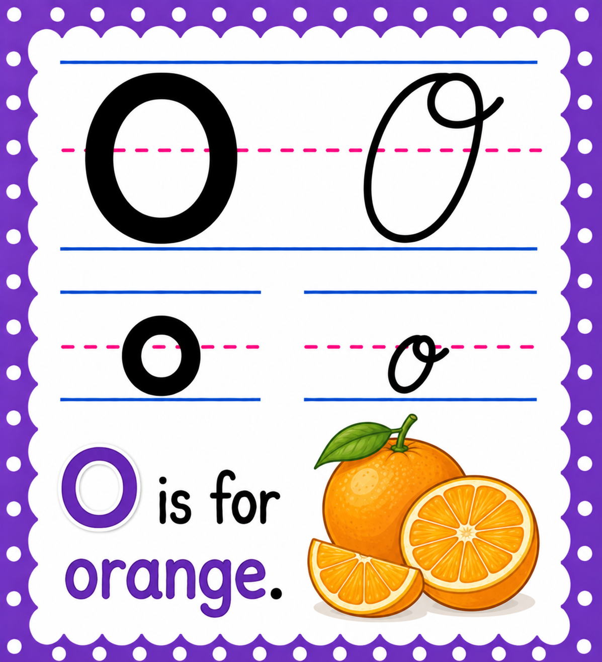 Alphabet for teaching