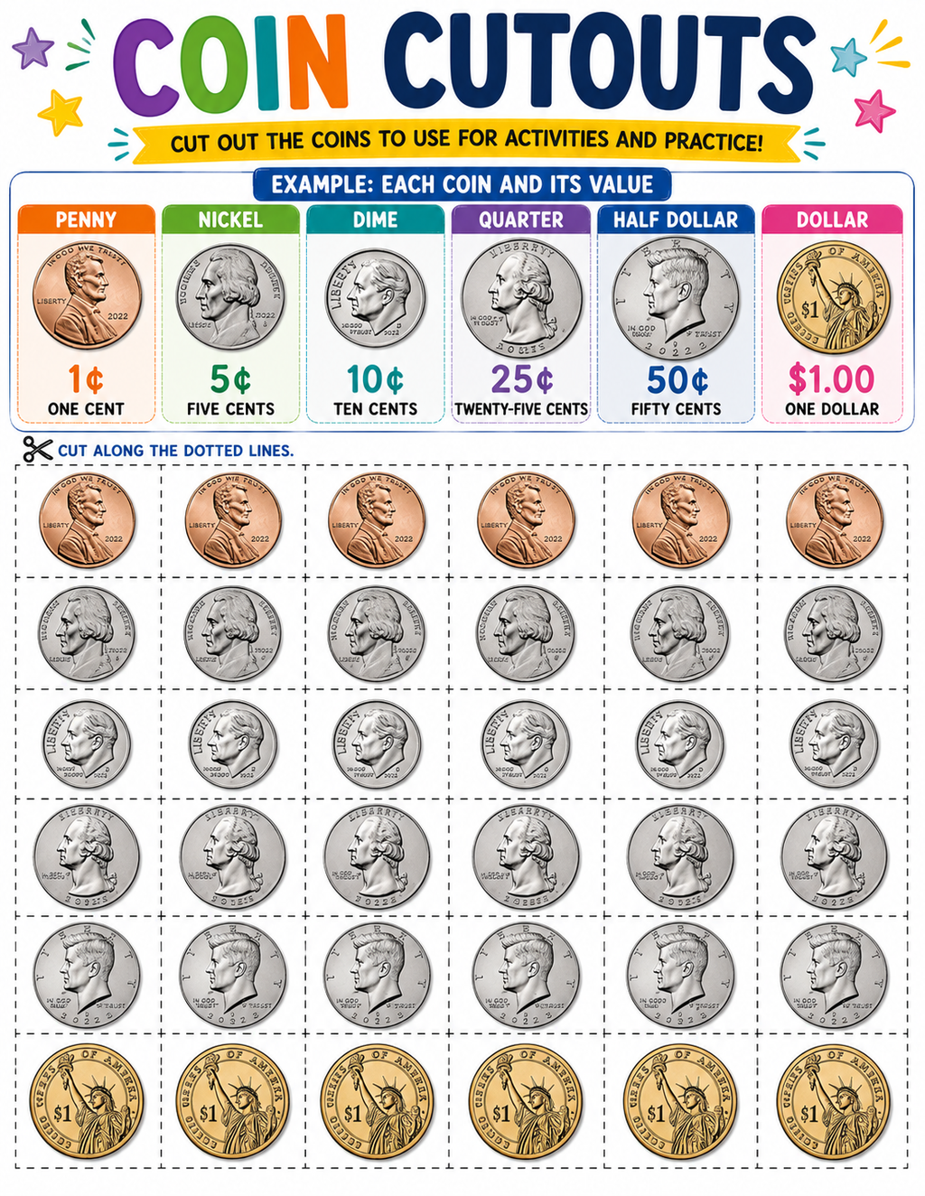 TEACHING TOOL FOR COUNTING MONEY, WRITING A CHECK, AND KEEPING A CHECKBOOK
