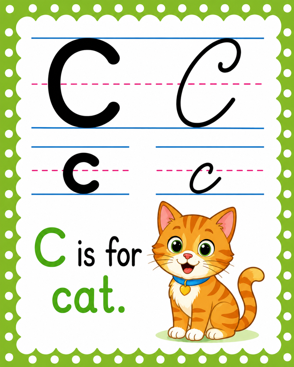 Alphabet for teaching