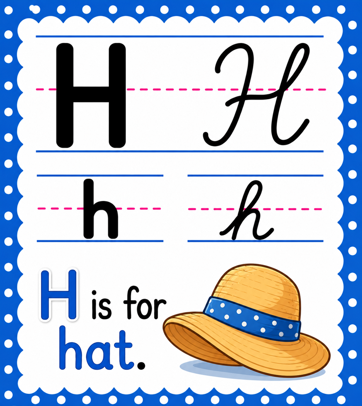 Alphabet for teaching