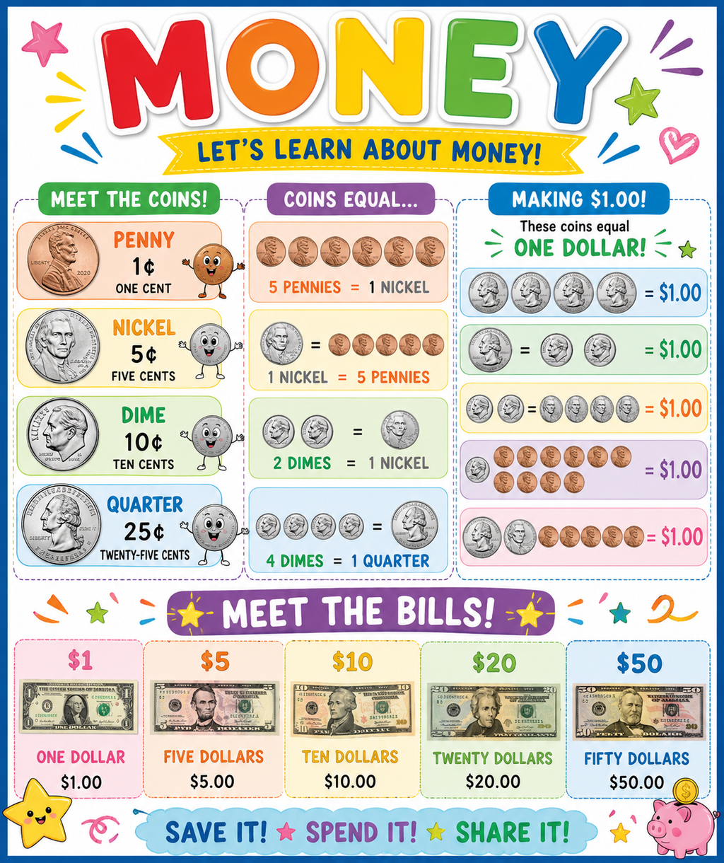 TEACHING TOOL FOR COUNTING MONEY, WRITING A CHECK, AND KEEPING A CHECKBOOK
