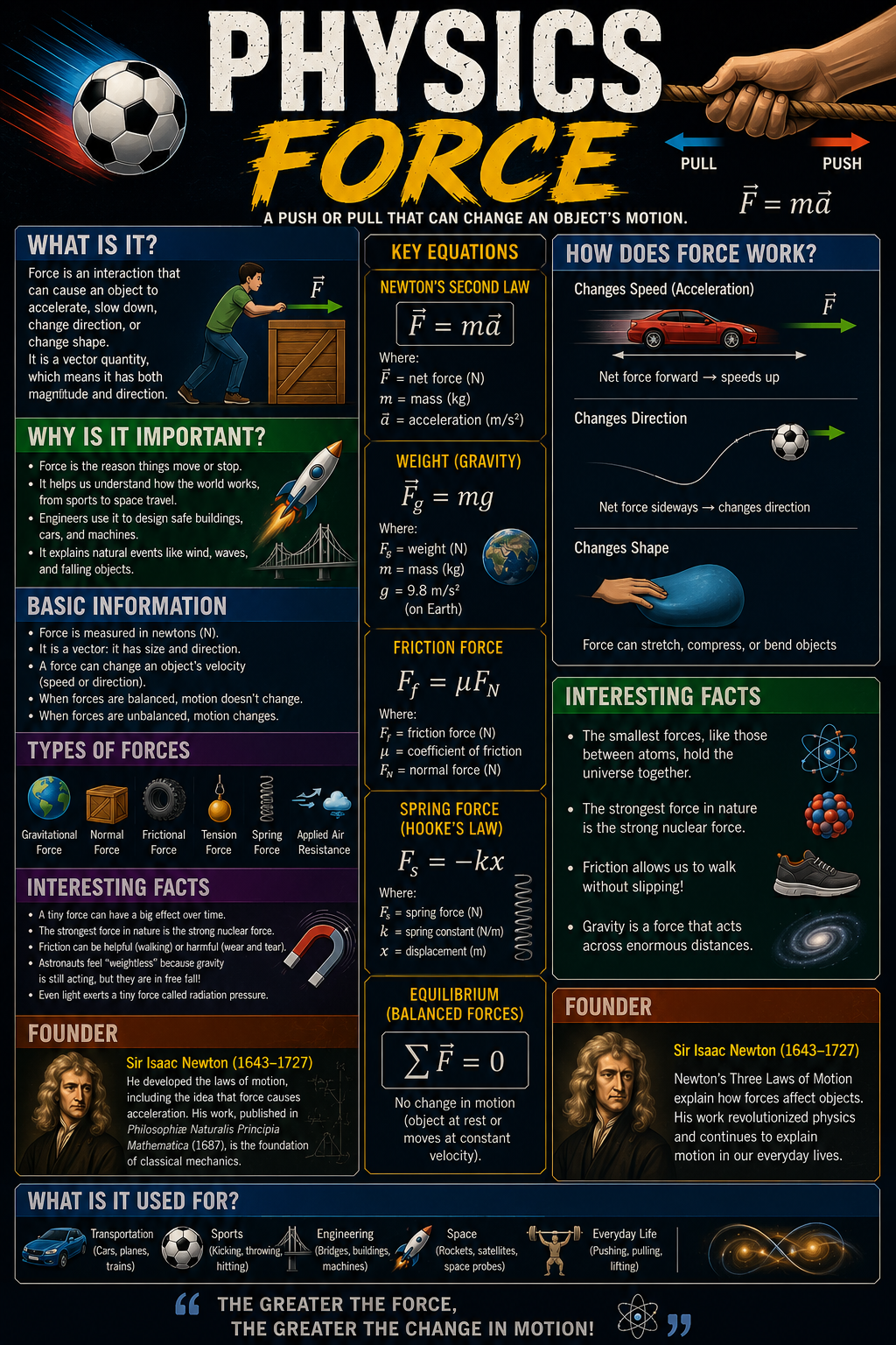 Physics Poster Set