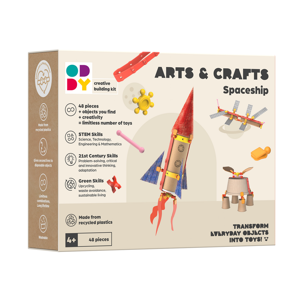 Oddy Arts and Crafts Spaceship Building Kit